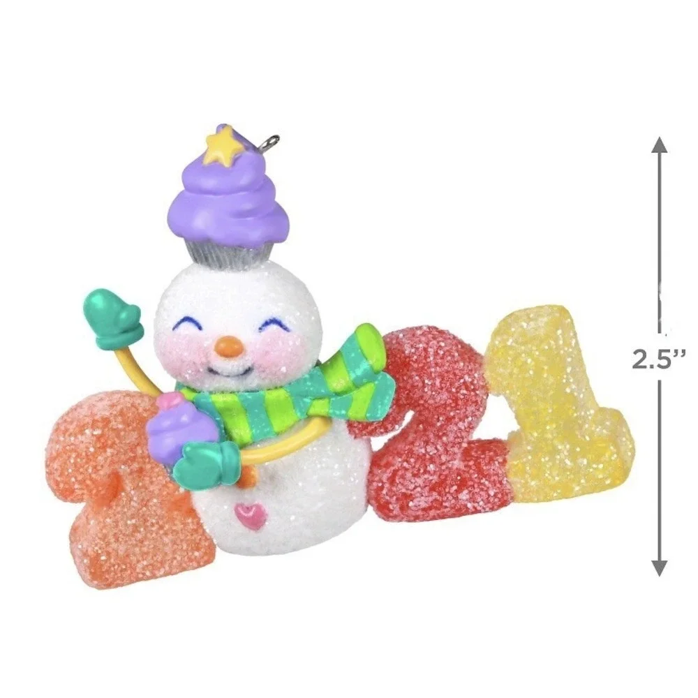 Hallmark Keepsake Christmas Ornament Sweet Decade 2021 New in Box 2nd In Series